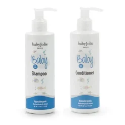 Baby Jolie - conjunto de shampoo e condicionador para bebês, fórmula sem lágrimas