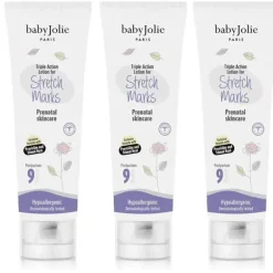 Baby Jolie - 3Pk Mom Care loção tripla ação para estrias
