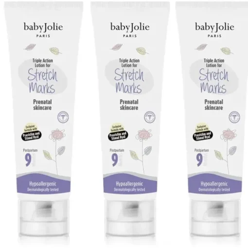 Baby Jolie - 3Pk Mom Care loção tripla ação para estrias