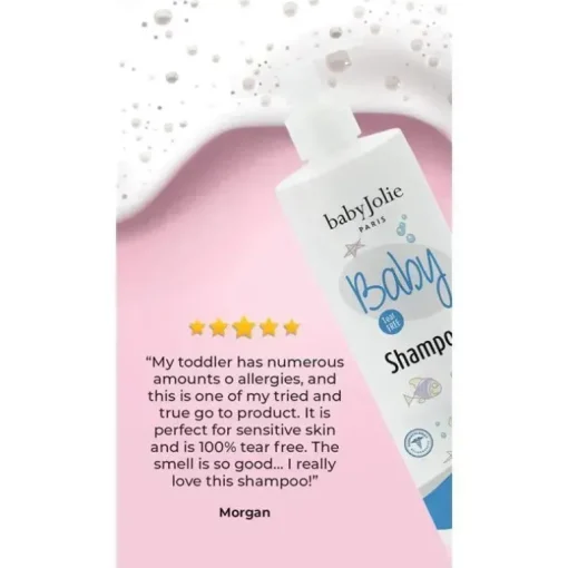 Baby Jolie - Shampoo para bebês sem lágrimas, 3 unidades