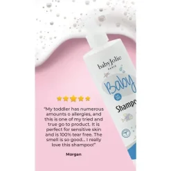 Baby Jolie - Shampoo para bebê sem lágrimas 7,5 oz