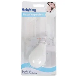 Baby King - Aspirador Nasal Ponta Transparente