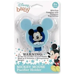 Baby King - Clipe para chupeta, Mickey/Minnie