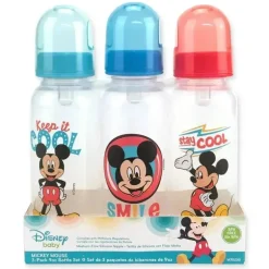 Baby King - Conjunto de garrafas 3Pk Disney 9Oz (as cores podem variar)