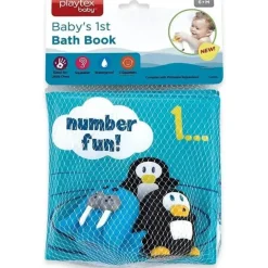 Baby King - Livro do primeiro banho do bebê Playtex