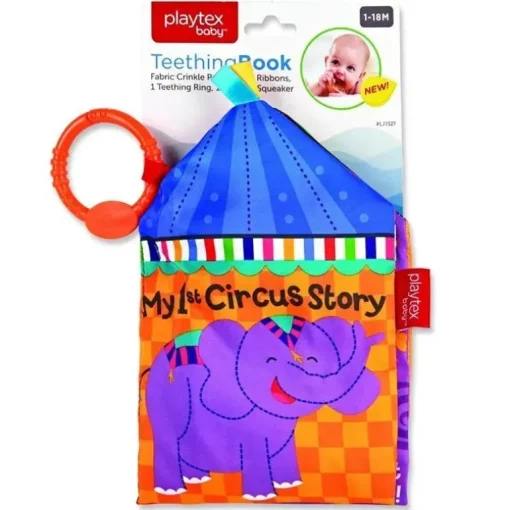 Baby King - Playtex Grande Livro de Dentição Circo