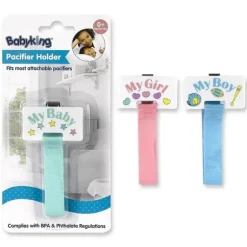 Baby King - Porta Chupeta