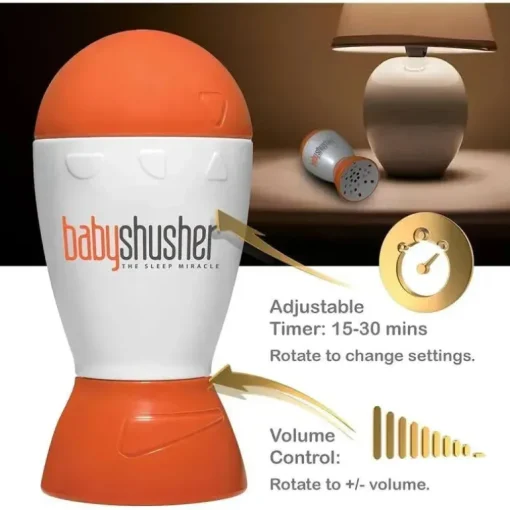 Baby Shusher - A máquina de som calmante Shhh original para bebês