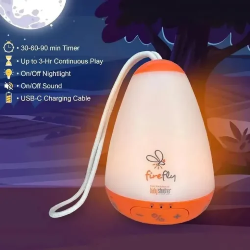 Baby Shusher - vaga-lume, luz noturna