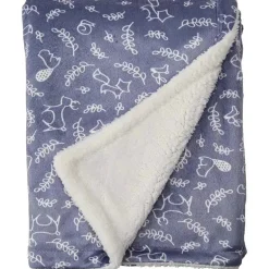 Baby Vision - Cobertor de Mink Sprout Yoga com Forro Sherpa, Floresta