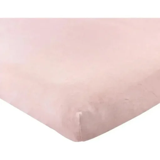 Baby Vision - Hudson Baby Unissex Lençol de berço de algodão para bebê, rosa urze