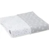Baby Vision - Lençol de berço 2Pk 28X52 em nuvens cinza