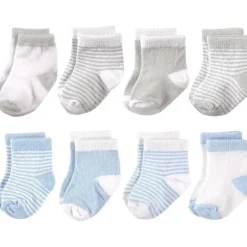 Baby Vision – Meias felpudas e recém-nascidas ricas em algodão para bebês meninas, 0-6 meses, 8 unidades