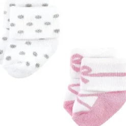 Baby Vision - Meias recém-nascidas Little Treasure para meninas, bailarina, 0-6 meses, 8 unidades