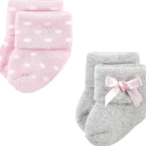 Baby Vision - Meias recém-nascidas Little Treasure para meninas, bailarina, 6-12 meses, 8 unidades