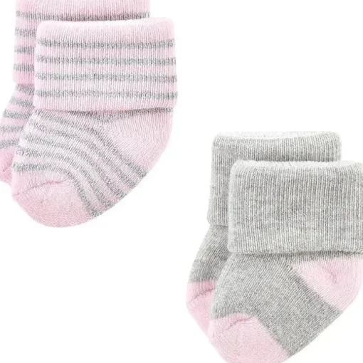 Baby Vision - Meias recém-nascidas Little Treasure para meninas, bailarina, 6-12 meses, 8 unidades