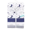 Baby Vision Luvable Friends 4Pk Flanela Recebendo Cobertor 30X30 Na Lua
