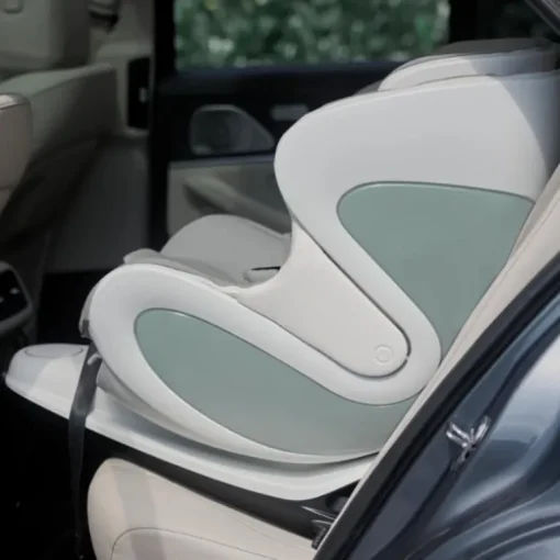 Babyark - Smart Convertible Car Seat, Eggshell Base/Glacier Ice Seat
