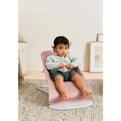 Babybjorn - Bouncer Bliss, tecido, colcha de pétalas, rosa empoeirado