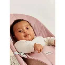 Babybjorn - Bouncer Bliss, tecido, colcha de pétalas, rosa empoeirado