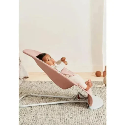 Babybjorn - Bouncer Bliss, tecido, colcha de pétalas, rosa empoeirado