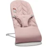 Babybjorn - Colcha de pétalas de algodão Bouncer Bliss, rosa empoeirado