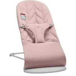 Babybjorn - Colcha de pétalas de algodão Bouncer Bliss, rosa empoeirado