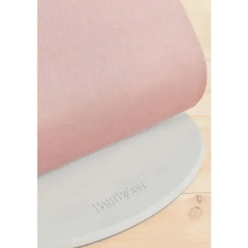 Babybjorn - Colcha de pétalas de algodão Bouncer Bliss, rosa empoeirado