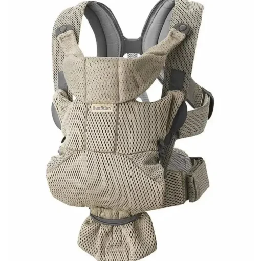 Babybjorn - Porta-bebês de malha 3D grátis, cinza bege