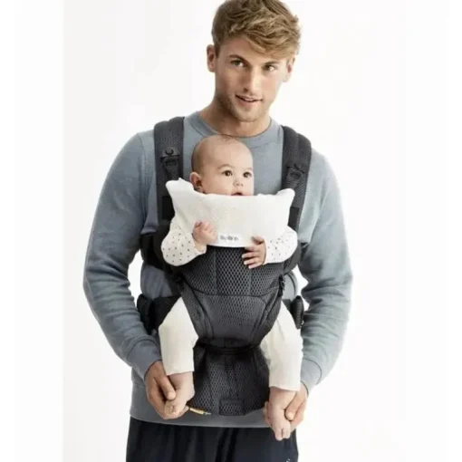 Babybjorn - Porta-bebês de malha 3D grátis, cinza bege