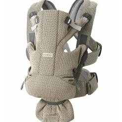 Babybjorn - Porta-bebês de malha 3D grátis, cinza bege