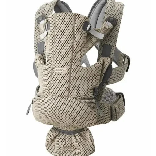 Babybjorn - Porta-bebês de malha 3D grátis, cinza bege