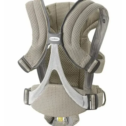 Babybjorn - Porta-bebês de malha 3D grátis, cinza bege