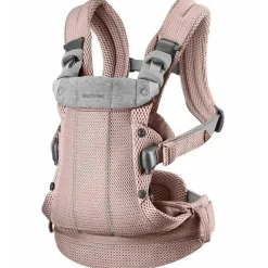 BabyBjorn - Porta-bebês Harmony 3D Mesh, Dusty Pink