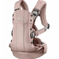 BabyBjorn - Porta-bebês Harmony 3D Mesh, Dusty Pink