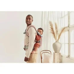 BabyBjorn - Porta-bebês Harmony 3D Mesh, Dusty Pink