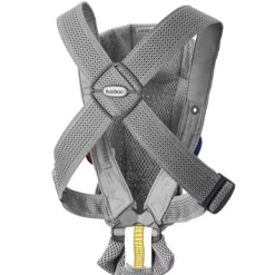 Babybjorn - Porta-bebês malha 3D, cinza