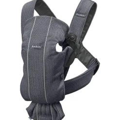 Babybjorn - Porta-bebês Mini Malha 3D, Antracite