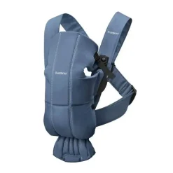 Babybjorn - porta-bebês mini, tecido, índigo vintage