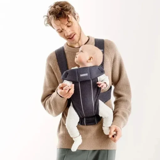 Babybjorn - Porta-bebês Mini Malha 3D, Antracite