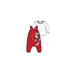 Babyfair - Conjunto de macacão Minnie Mouse 2 peças para bebês da Disney