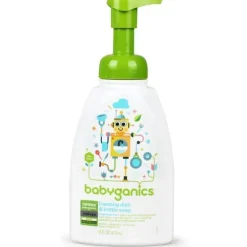 Babyganics - Saboneteira Espumante e Garrafa 16 Oz