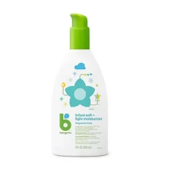 Babyganics Loção Hidratante para Bebês Sem Fragrância para Pele Sensível