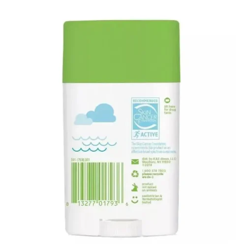 Babyganics protetor solar em bastão sem fragrância FPS 50+