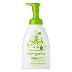 Babyganics shampoo e sabonete líquido camomila verbena 16 onças