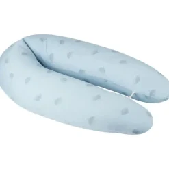 Babymoov - Almofada de gravidez em formato de U B.Love, almofada de maternidade premium, azul vento