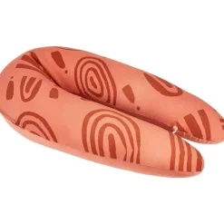 Babymoov - Almofada de gravidez em formato de U B.Love, almofada de maternidade premium, terracota