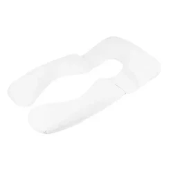 Babymoov - Almofada de maternidade XXL B.Love, almofada corporal orgânica premium para gravidez, cinza