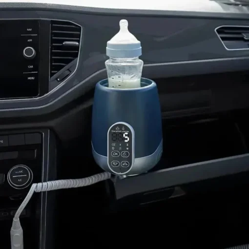 Babymoov - Aquecedor de biberões Duo Smart, 2 em 1 para carro e casa, para leite materno ou fórmula para bebé