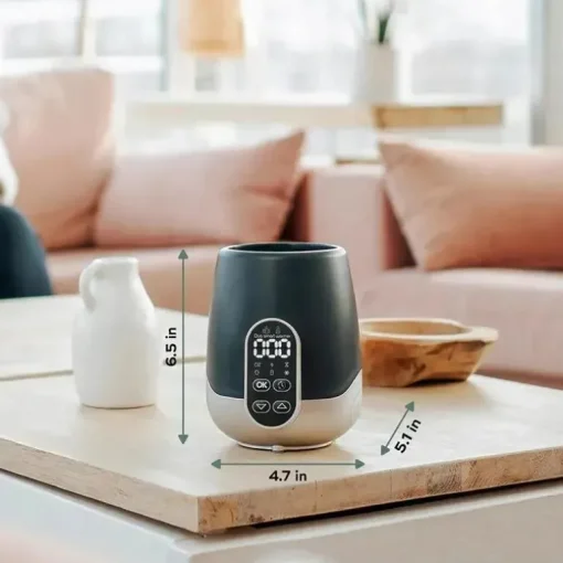 Babymoov - Aquecedor de biberões Duo Smart, 2 em 1 para carro e casa, para leite materno ou fórmula para bebé
